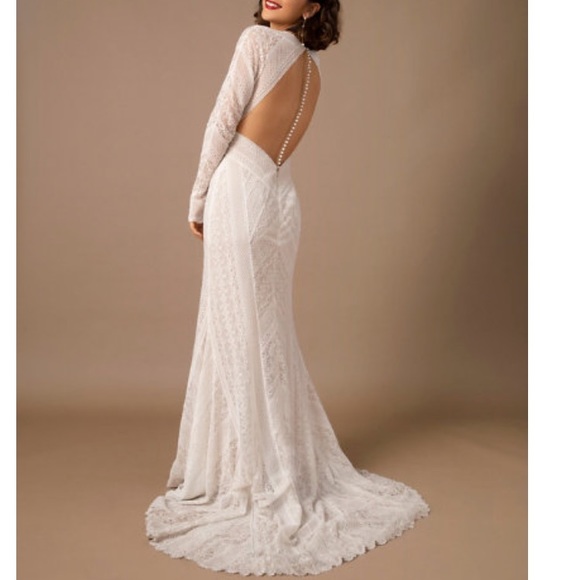 BHLDN Wtoo by Watters Summer Gown Size 12 - Picture 7 of 9